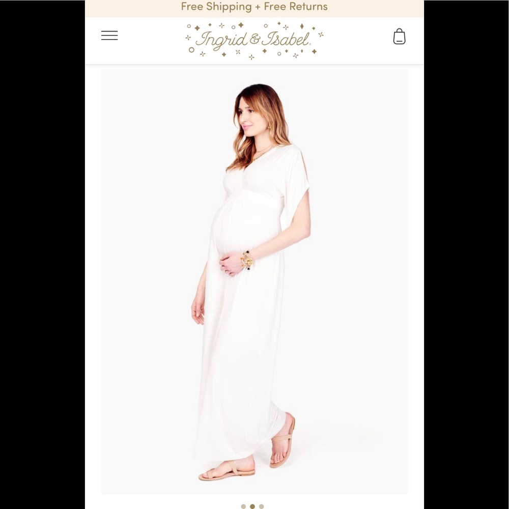 Ingrid & Isabel maternity maxi dress